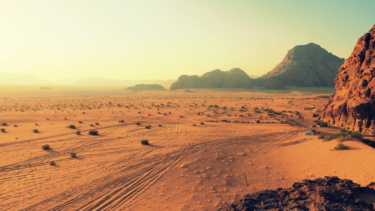 Desert valley